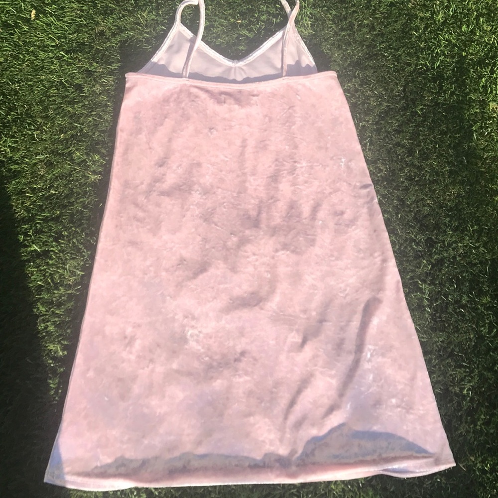 Girls velvet dress - Picture 2 of 3